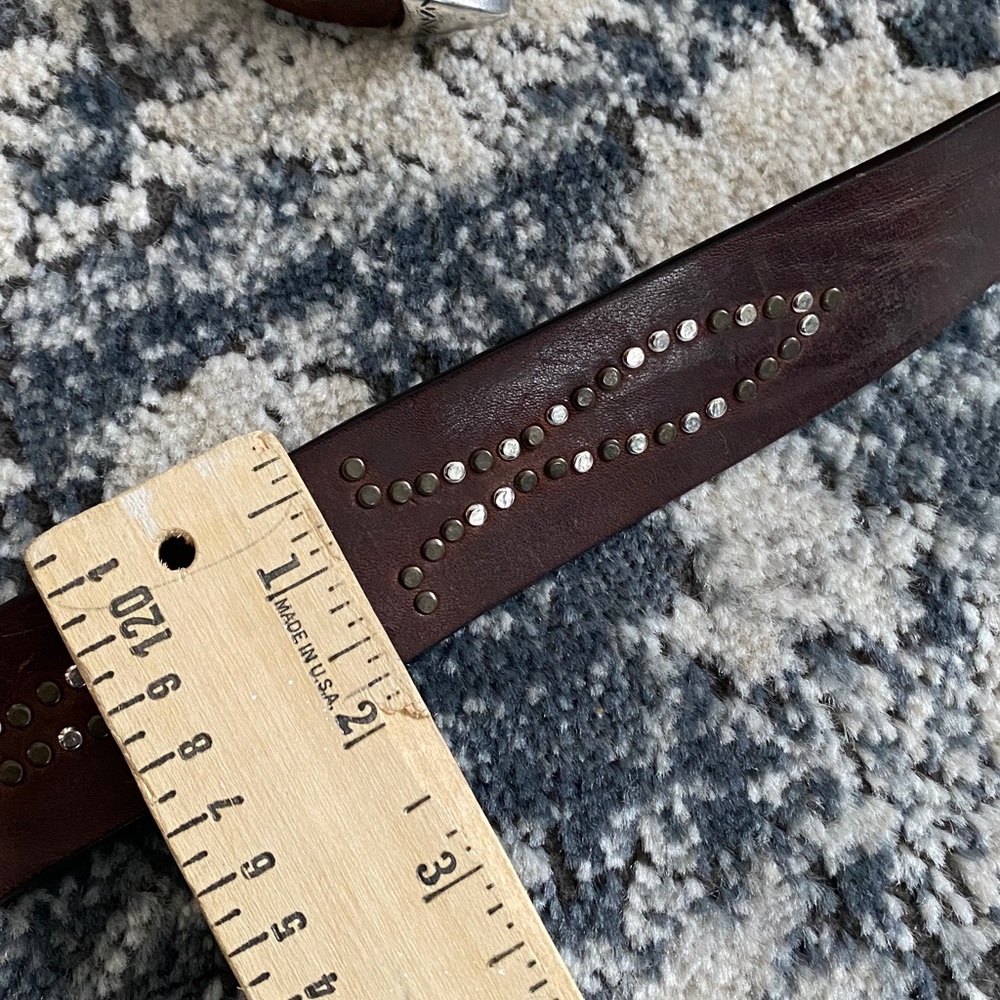 Sundance leather studded belt - Picture 7 of 10
